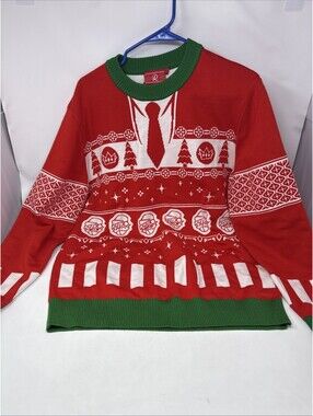 Revolt Ranboo Ugly Christmas Sweater Holiday Comfort Stretch Crewneck Mens Large